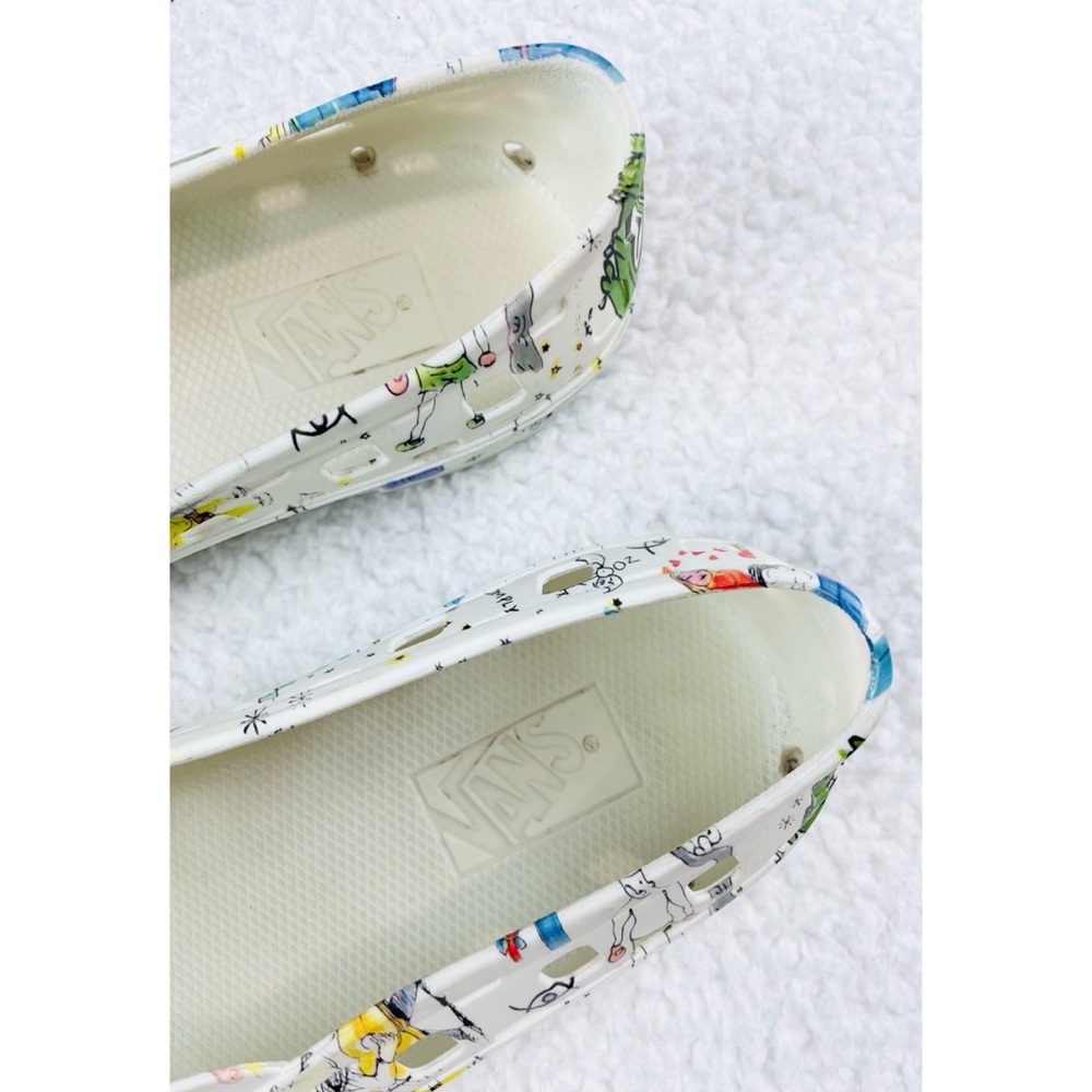 (RARE) VANS • No-Comply x Daniel Johnston Slip-On Trek Slippers, 7 - Picture 12 of 15